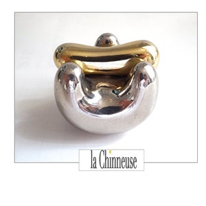ORGANIC SHAPE SCULPTURE; Design Paperweight; The Fluid Man; Vintage 70s; Contemporary Art Design; Collectable.