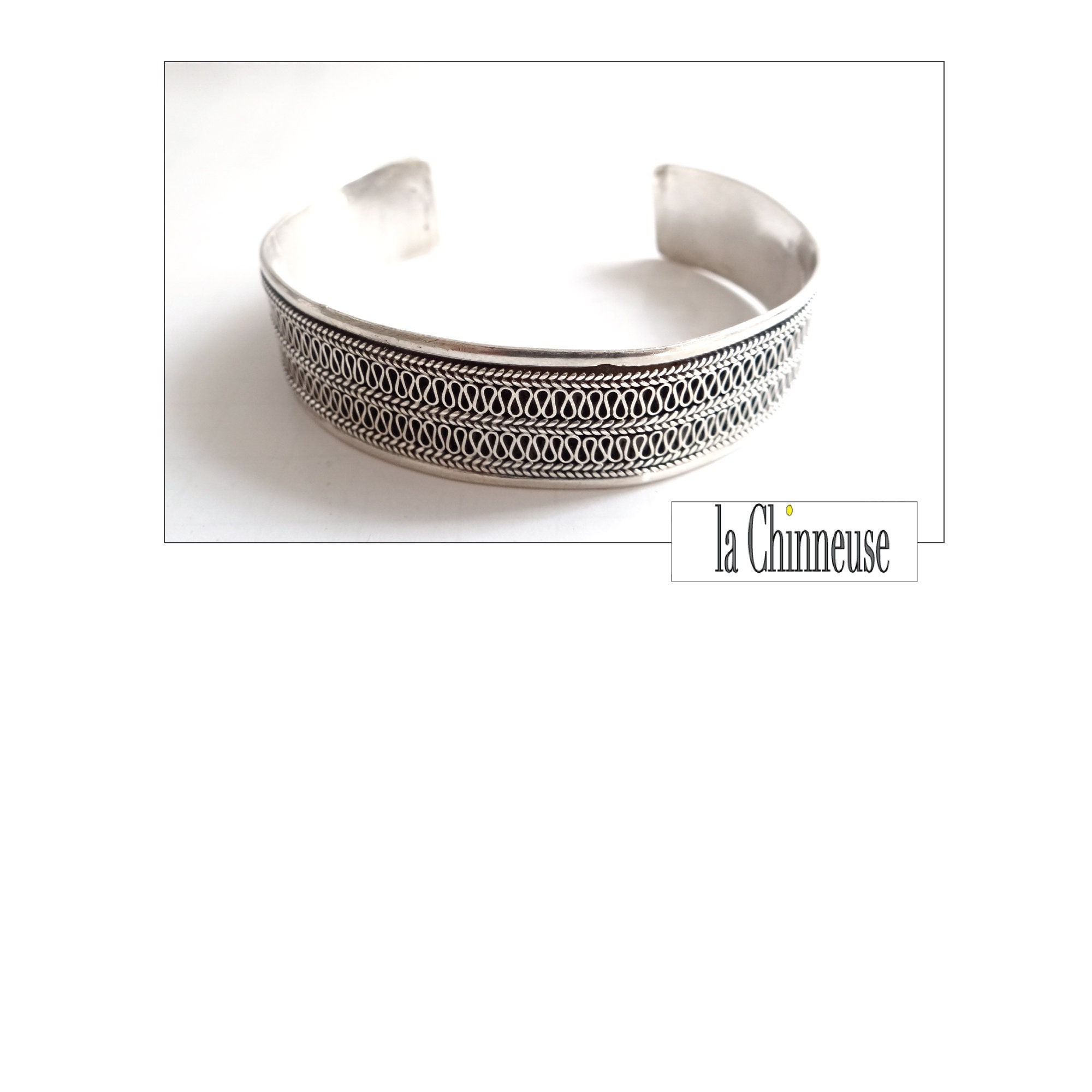 SILVER CUFF Vintage 70s Ethnic Silver Bracelet for Her or - Etsy India SILVER CUFF Vintage 70s Ethnic Silver Bracelet for Her or - Etsy India