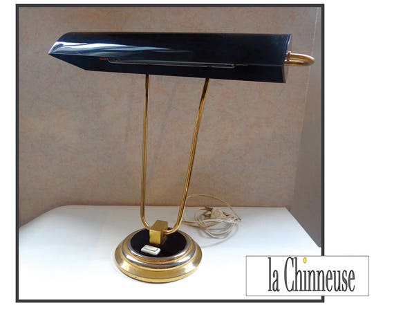 VINTAGE lamp Art Deco1950 's desk lampmid century vintage lightingvintage desk lampcollectiblesgift for him. VINTAGE lamp Art Deco1950 's desk lampmid century vintage lightingvintage desk lampcollectiblesgift for him.