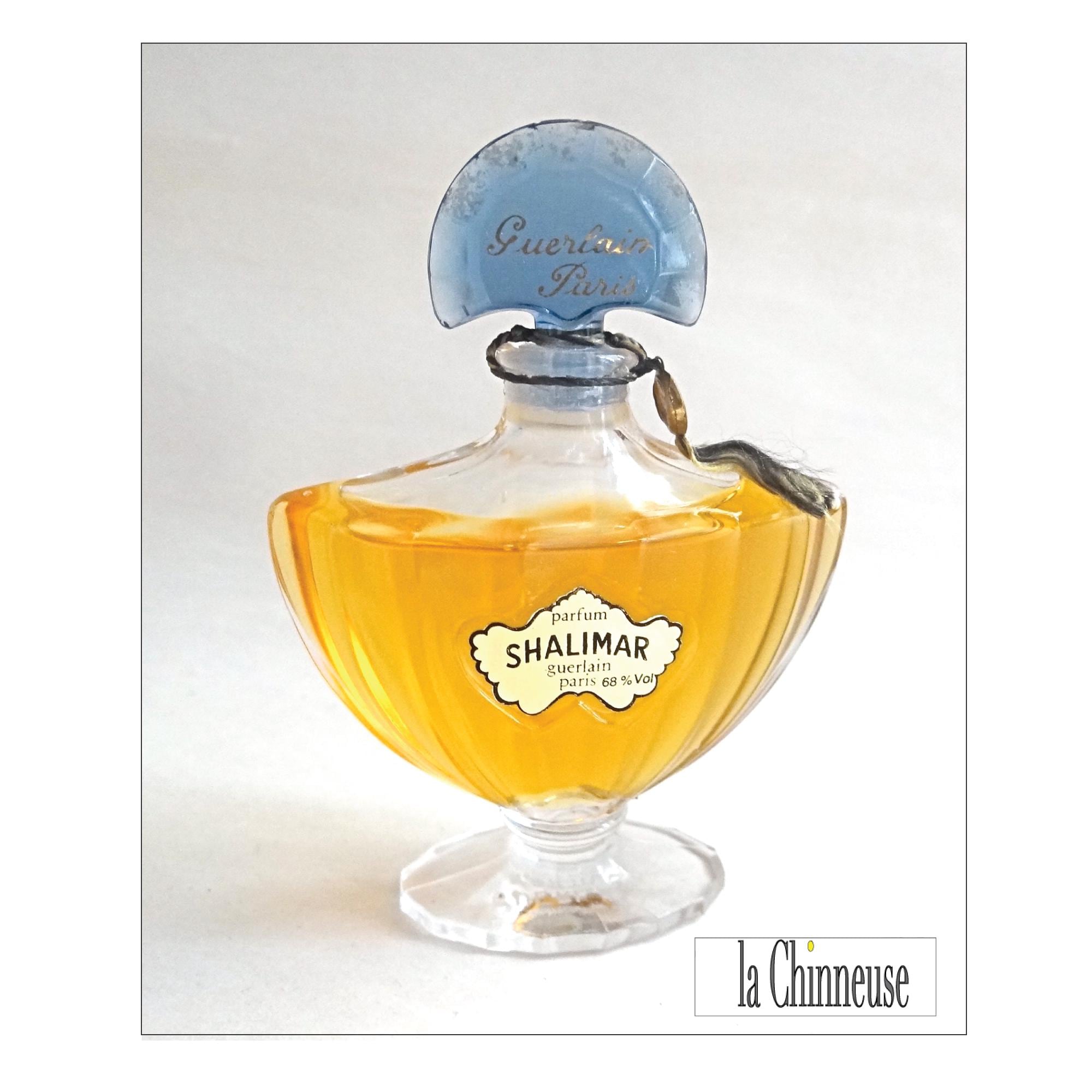 【1】当時物 ヴィンテージ オールド 香水ボトル GUERLAIN シャリマー GUERLAIN OLD BOTTLE; Guerlain Shalimar Dummy Bottle, Vintage 1950s