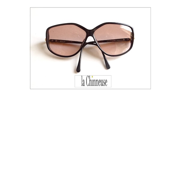 CHRISTIAN DIOR Sunglasses, Vintage 80s, Oversize C Dior Glasses