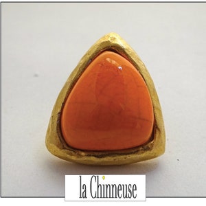 GUY LAROCHE-ANSTECKER; Vintage 1980er, für Sie und Ihn, signierter französischer Schmuck.