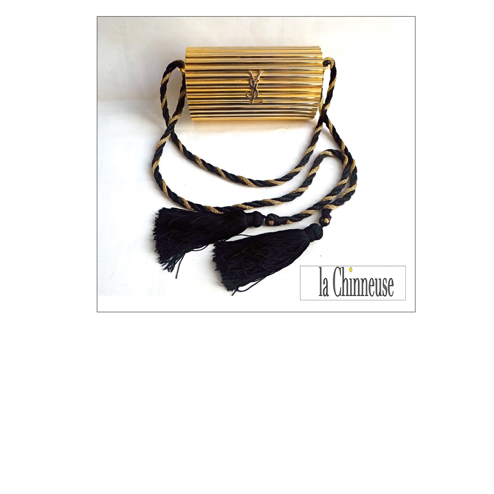 YVES SAINT LAURENT Minaudiere Authentic opium Minaudiere Clutch