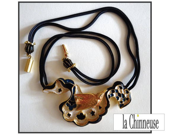 Vintage UNGARO NECKLACE / Collar Emanuel UNGARO /