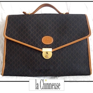 VINTAGE LONGCHAMP CARTABLE; Cartable de marque Longchamp, Pour Elle ou Lui Vintage Années 1990, Made in France, Collectible.