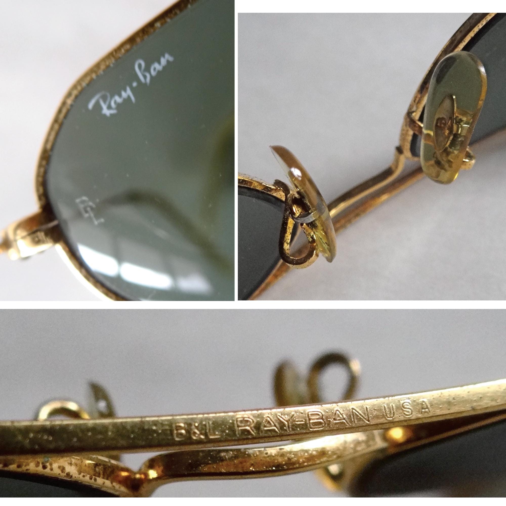 ヴィンテージ レイバン Bausch & Lomb U S A; Ray-Ban Aviator W1597