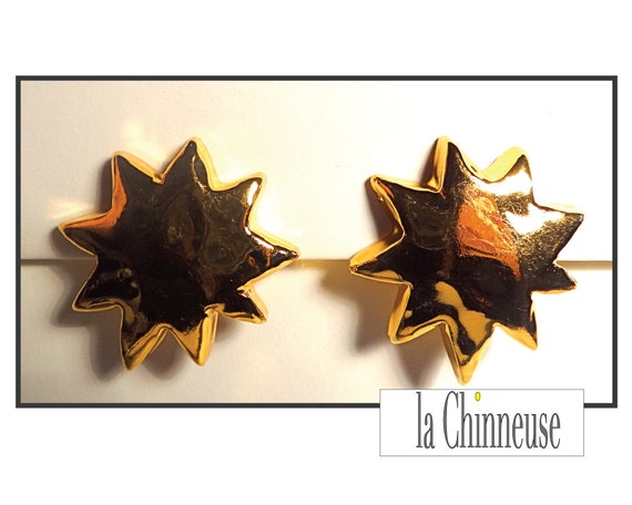 CHRISTIAN LACROIX EARRINGS / Earrings Clips Christ
