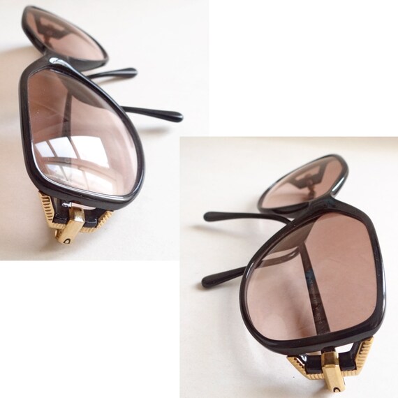 CHRISTIAN DIOR Sunglasses, Vintage 80s, Oversize C Dior Glasses