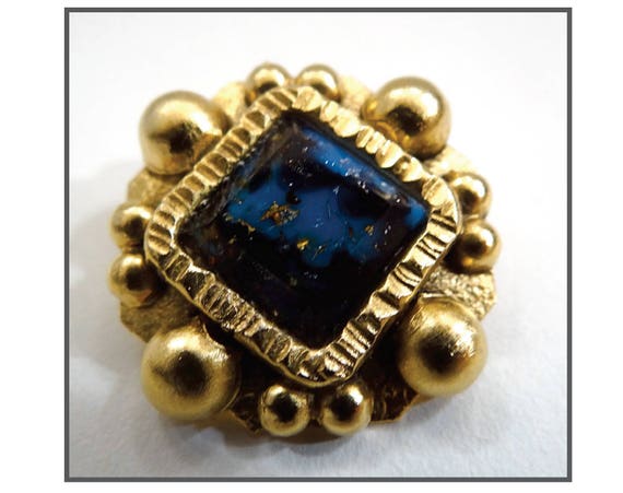 HENRY Signed Earrings; Vintage Henry Perichon Ear… - image 4