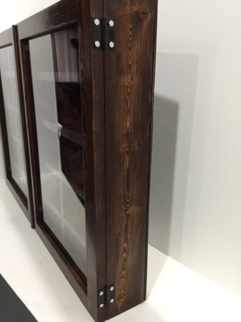 20ct Wood Sunglass Display Case Wall Mount A Great Gift for Etsy