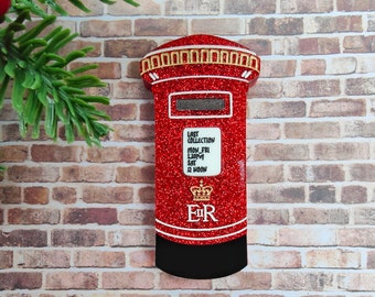 Classic British Postbox | laser cut acrylic brooch