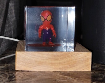 Spiderman led light up lamp. Decoration or nightlight