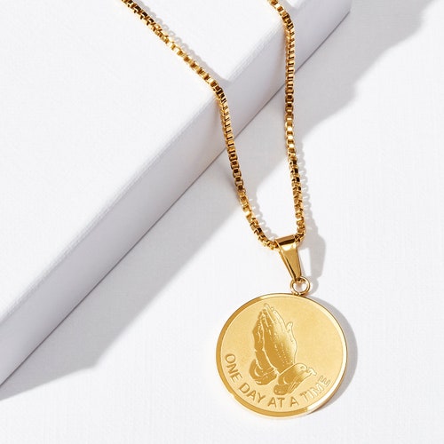 Serenity Prayer Necklace God 