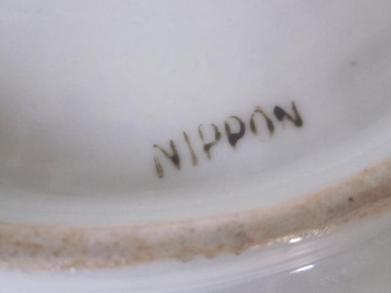 Porcelain marks nippon Moriage Technique