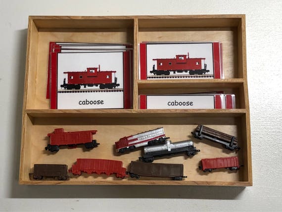 montessori train set