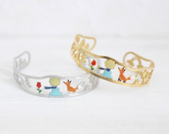 Little Prince s Love Handmade Brass Bangle