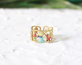 Little Prince's Love Handmade Brass Ring