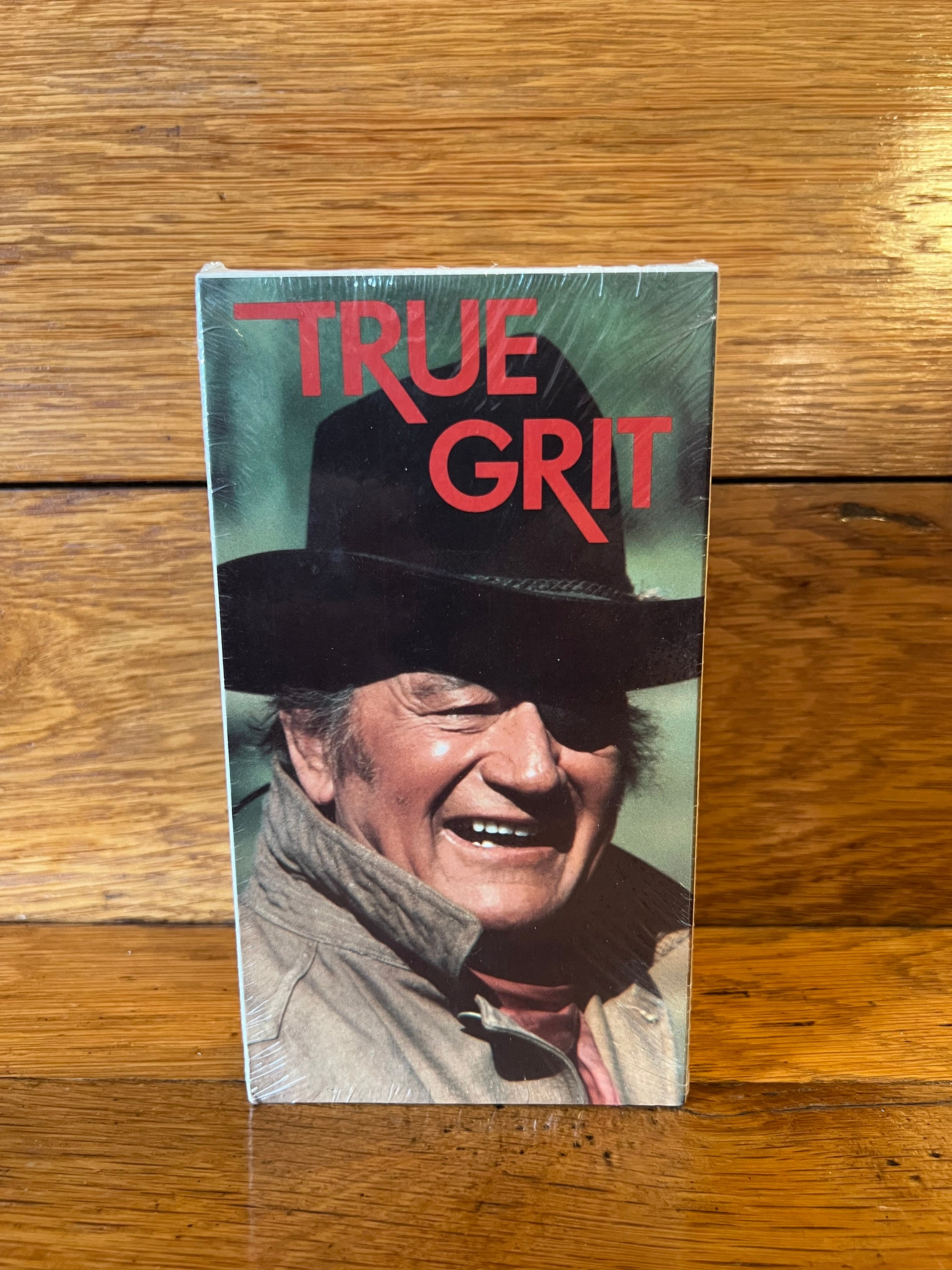 Vintage 1992 True Grit VHS tape Sealed starring John Wayne Paramount New