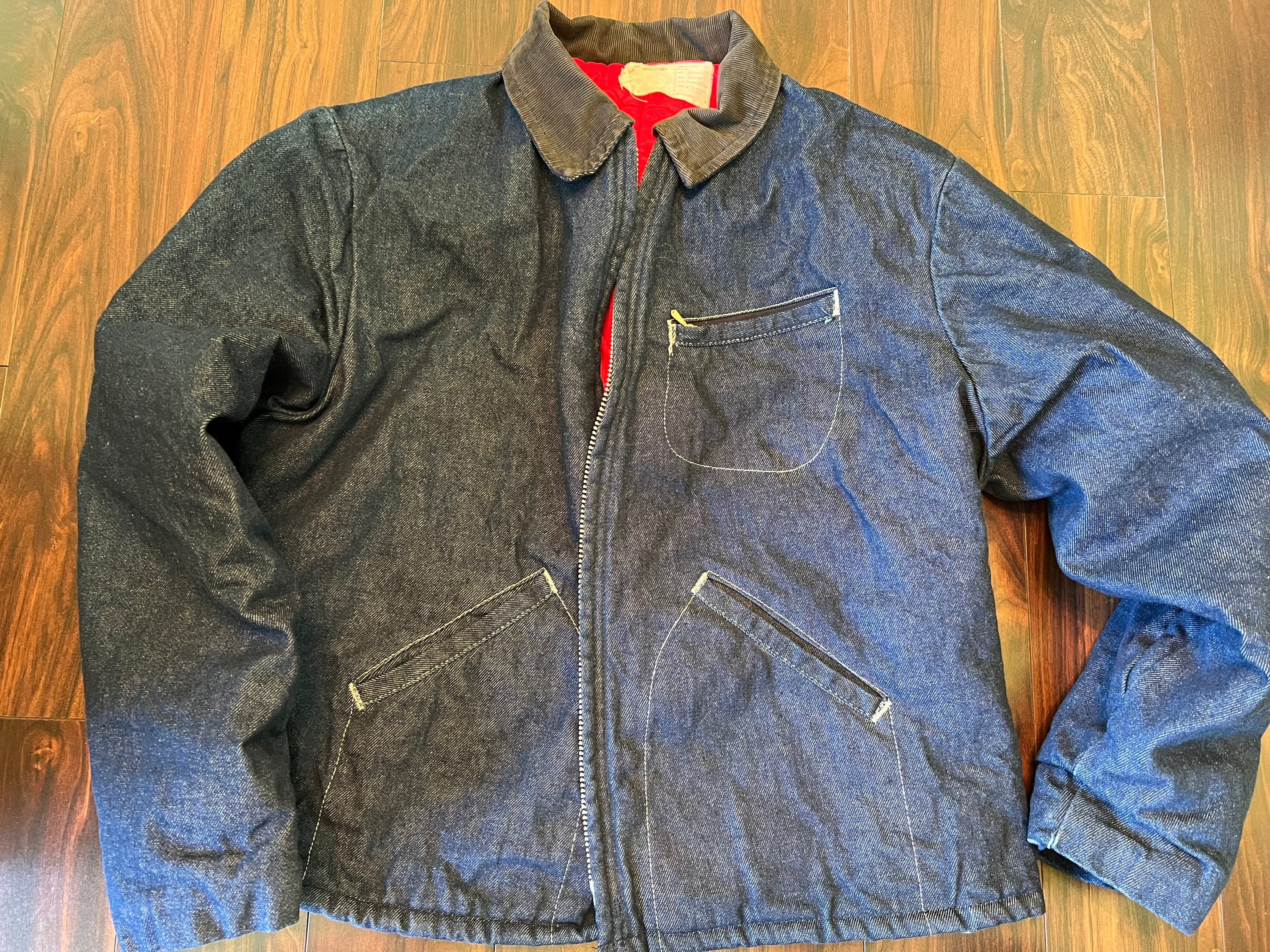 1950s Denim Jacket - Etsy