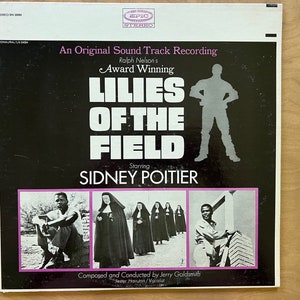 Vintage Lilies of the Field Vinyl Album Record Sidney Poitier Soundtrack
