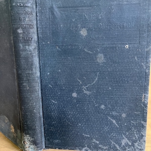 Antique 1920 The New Handbook of Composition writing school textbook old library