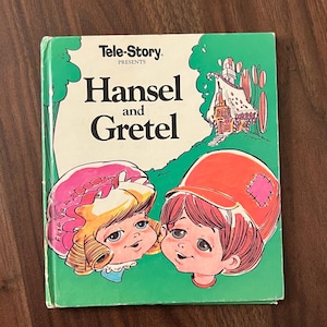 Vintage 1988 Hansel and Gretel Tele-Story hardcover children’s book