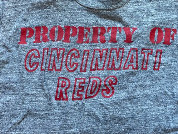 Vintage 1970’s Children’s Cincinnati Reds T shirt… - image 2