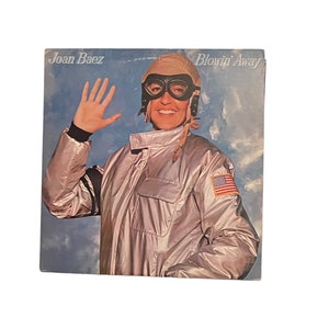 Vintage 1977 Joan Baez Blowin Away vinyl record album STEREO PR 34697