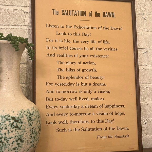 Salutation - Etsy