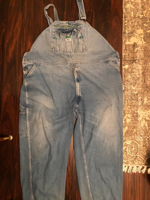 Vintage Denim Liberty Brand Overalls Industrial B… - image 1