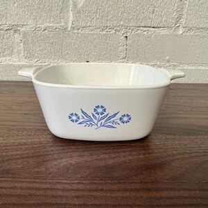 Vintage Corning ware Blue Cornflower 2 3/4 cup dish P-43-b casserole no lid