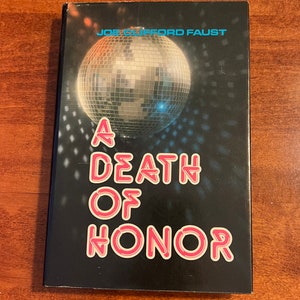 Vintage 1987 HC DJ A Death of Honor by Joe Clifford Faust Science Fiction Sci-Fi book