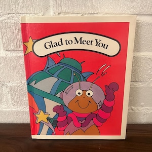 Vintage Glad to Meet You 1982 school reading book Ginn Reading Program level 7 book Ginn Reading Program UNUSED