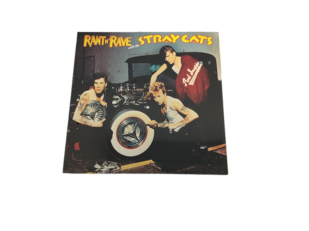 NEW 1983 Rant N Rave With the Stray Cats Vintage Vinyl Record - Etsy
