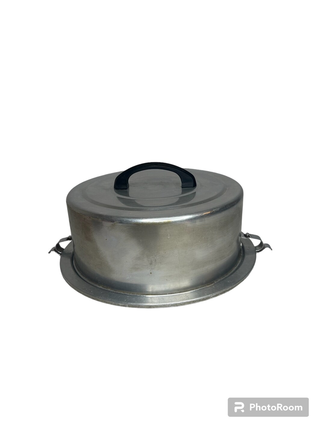 Vintage Aluminum Cake Taker Carrier With Lid Round Cake Holder - Etsy