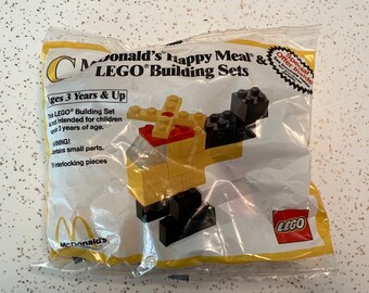 VINTAGE 1984 McDONALDS HAPPY MEAL LEGO SET #4  UNOPENED!! 