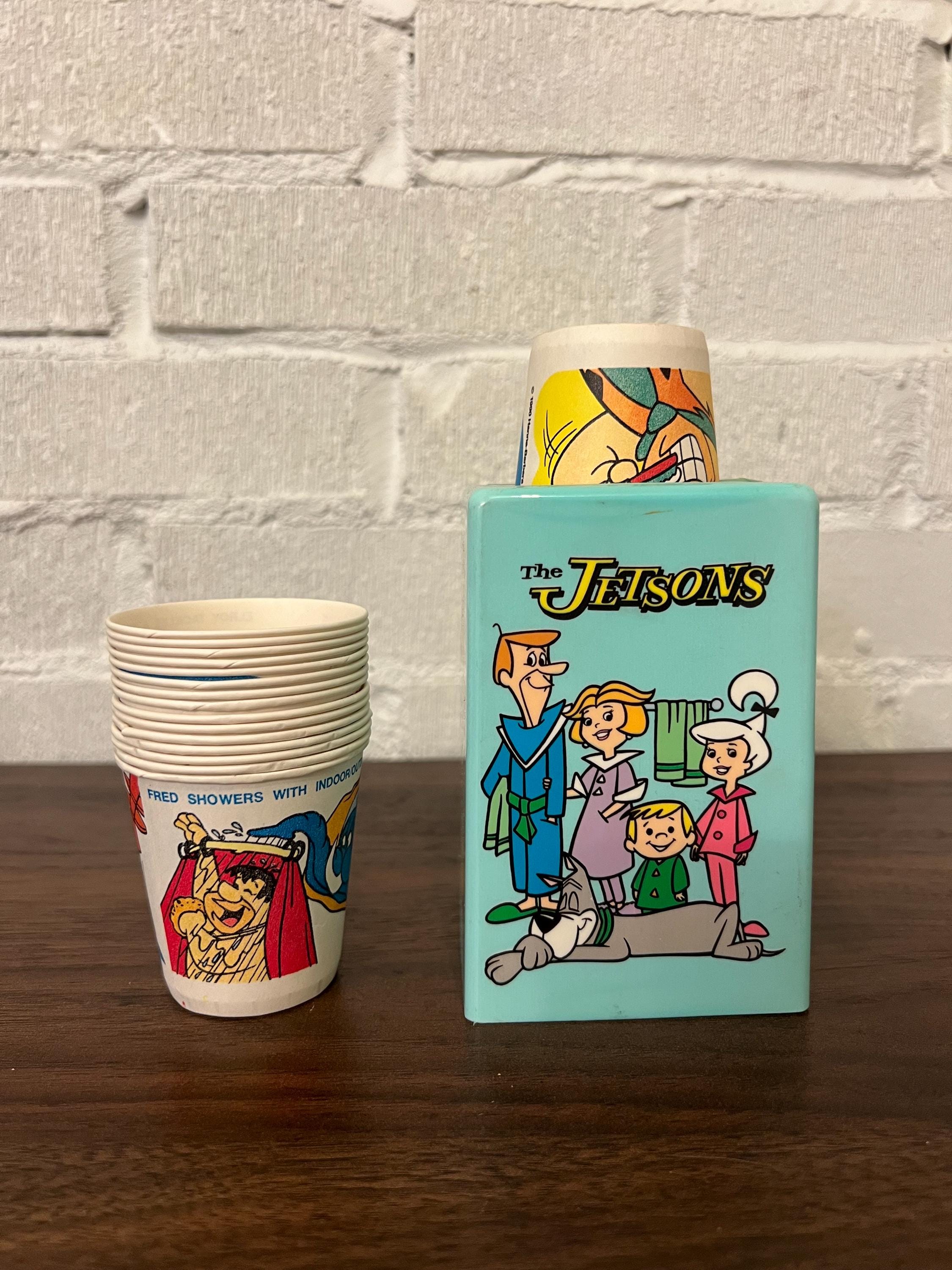レア！DIXIE　フリントストーン　紙コップ Buthroom Cups レア！DIXIE フリントストーン 紙コップ Buthroom Cups レア！DIXIE