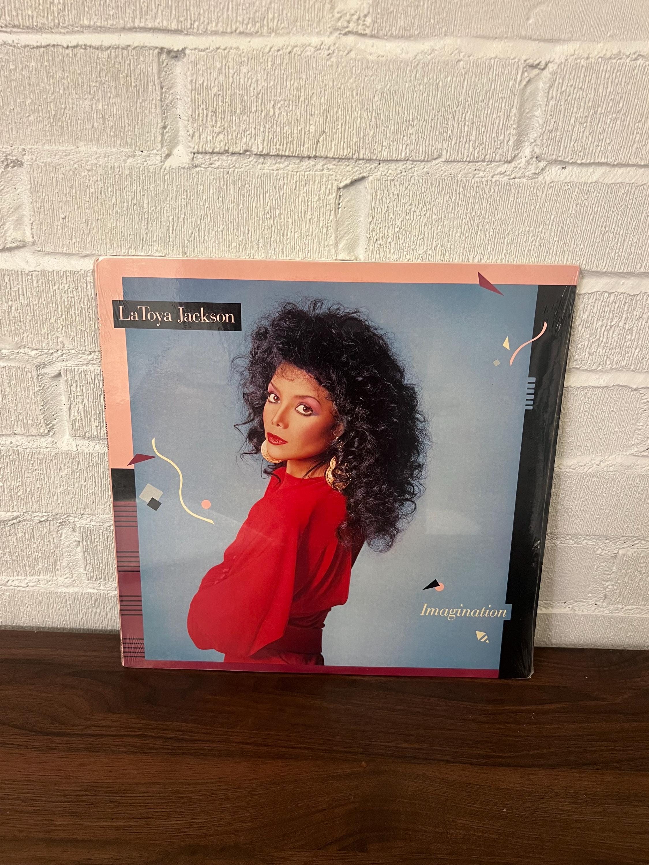 Vintage 1986 Latoya Jackson SEALED Imagination Vinyl Record Album