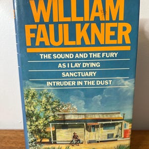 Vintage 1987 William Faulkner Collection of Short Stories sound fury