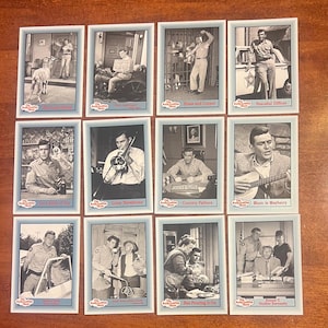 1990 Pacific Andy Griffith Show trading cards Andy Griffith Lot of 12