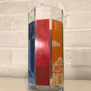 Vintage Retro Souvenir The Alamo San Antonio Texas Drinking Glass