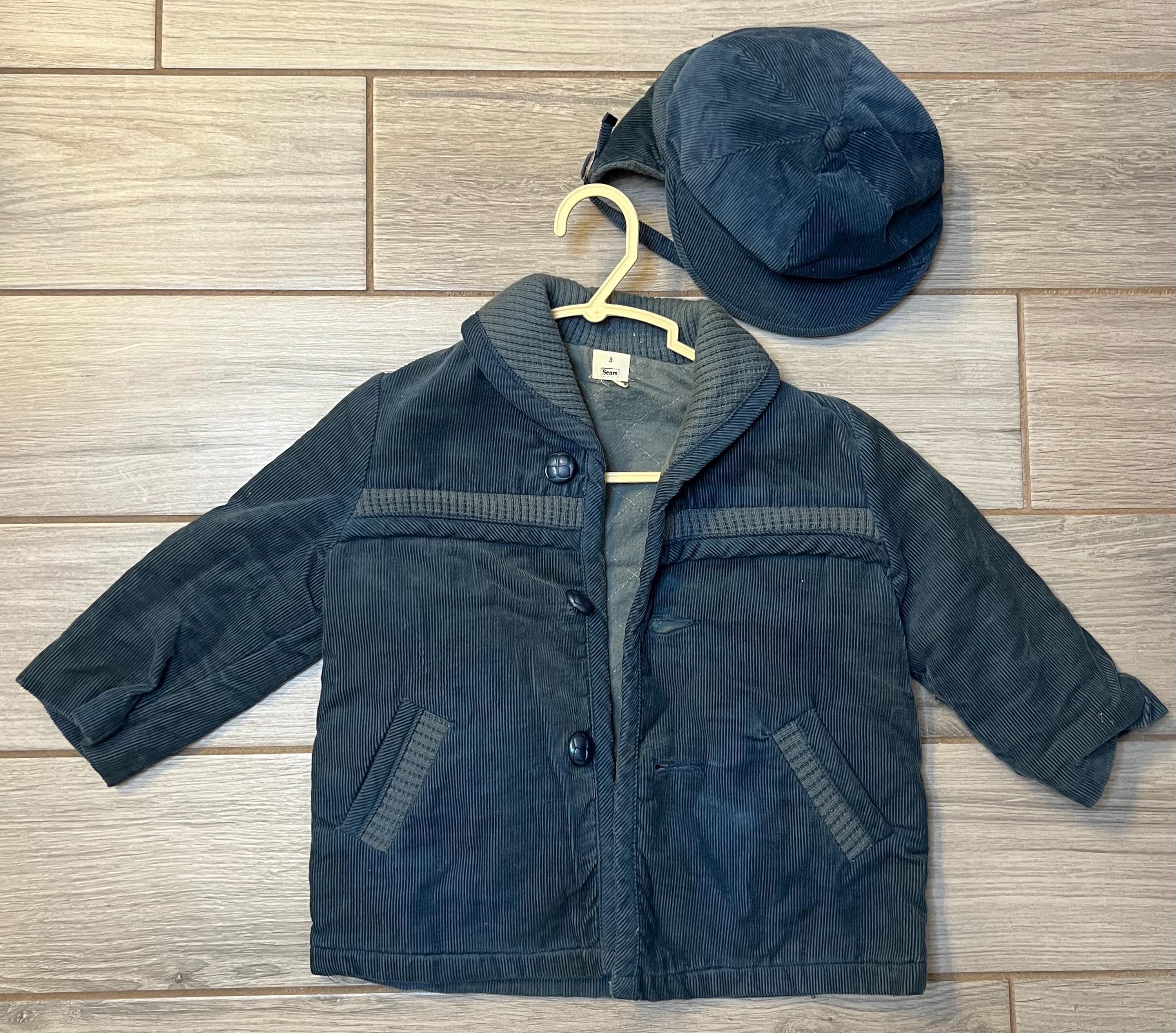 Vintage Winter Sears Corduroy Coat - Etsy