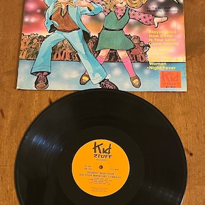 Vintage Songs From Saturday Night Fever Kid Stuff Records vinyl record album