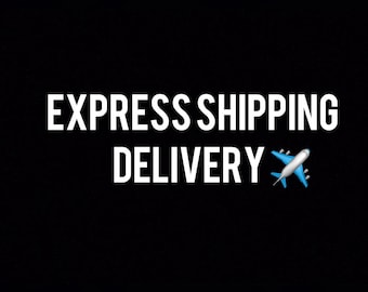 Express shipping delivery.