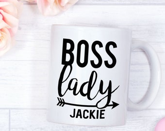 Boss Lady Coffee Mug, Gift for Boss, Gift for Woman, Feminist Mug, Gift for Her, Boss Gift Idea, Friend Gift, Gift for Friend