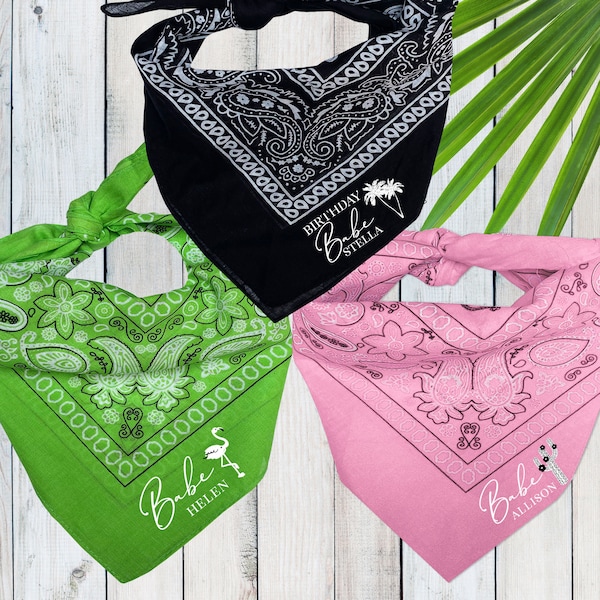 Xiyantiji Bandana Stirnband Für Frauen – Weiß Mit Paisley-Muster, Knotbar, Breit & Rutschfest Im Boho-Style