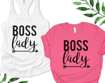 Boss Lady Tank, New Job Gift, Girl Boss Tank Top, Gifts for Her, Gift For Moms,