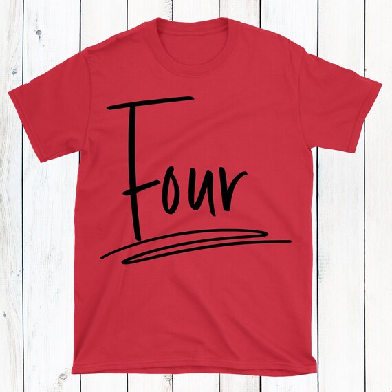 Boys Birthday Number Shirt 5 4 3 2 1 6 7 8 9 10, Birthday Shirt Boy Four Five Il_570xn