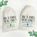 But Did You Die Recovery Kits - Custom Hangover Kit Bags - Bachelorette Party Favor Bags - Funny Bachelor Party Hangover Bags