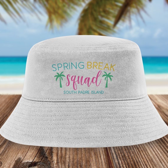Spring Break Bucket Hats Personalized Beach Bucket Hats Spring Break 2024  Women's Matching Spring Break Squad Beach Hats -  Canada